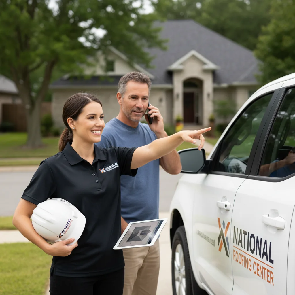 National Roofing Center customer support in Pleasant Shade